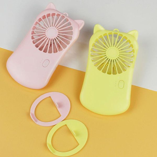 

party favor pattern pocket fans usb charge mini- hold student rechargeable