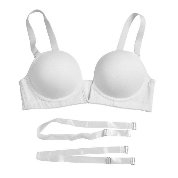 

new ladies bras push up women bra breast gather padded lingerie plunge underwear underwire straps convertible, Red;black