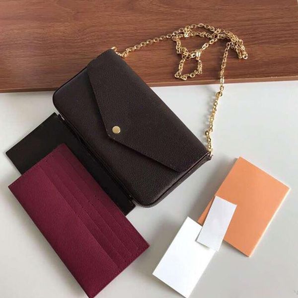 

chain bag woman luxurys designer bag three-piece suit shoulder bag new 6 colors versatile interior compartment luxurys designers bags