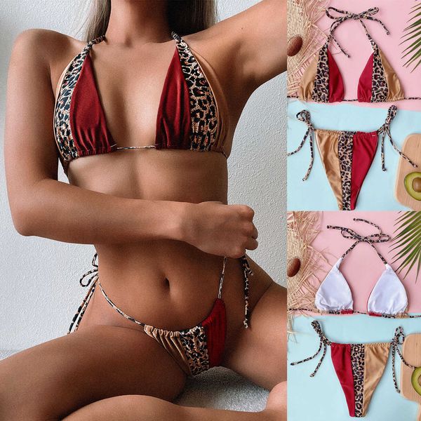 

high waist push up swimsuits fashion leopard women's swimwear 2021 brazilian bikini set biquini bathing suit women, White;black