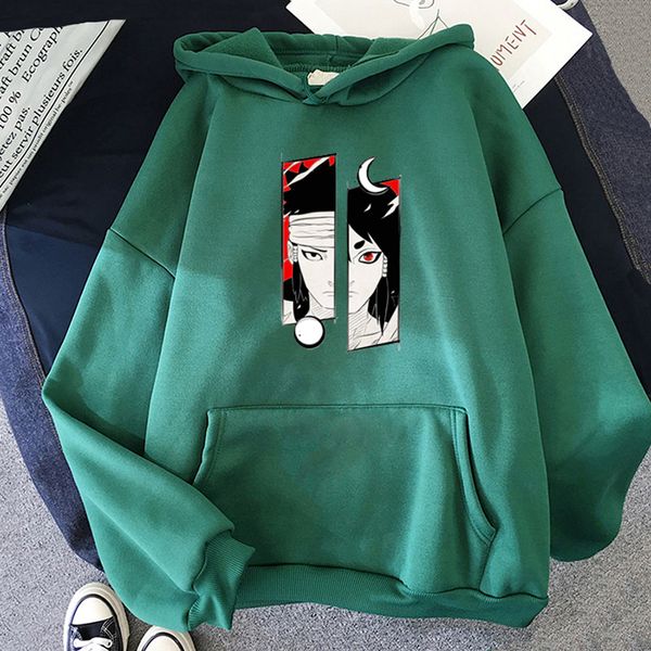 

naruto anime hoodie streetwears harajuku crewneck sweatshirts spring autumn hoody fashion cartoon hooded pullovers mens h c0127, Black