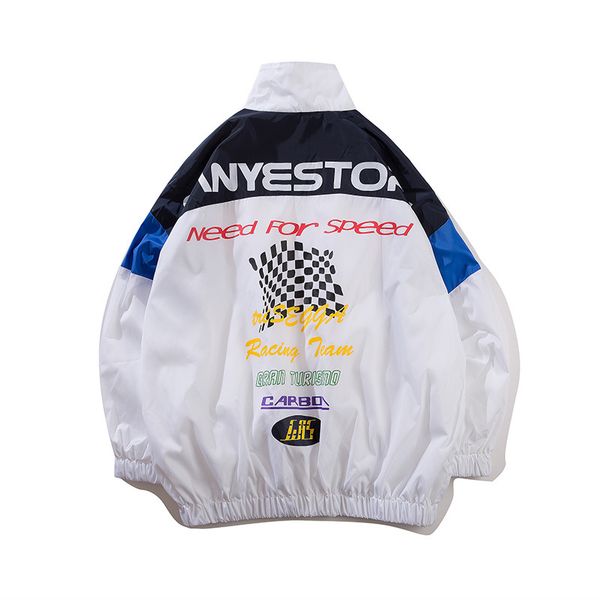 

autumn spring and new men's classic needs speed printed letter jacket loose jackets 0csr, Black;brown