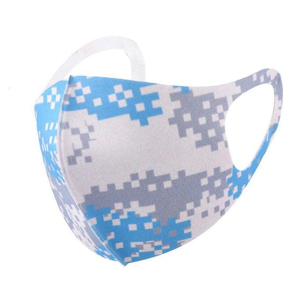 

dustproof fashion camouflage face designer mask washable respirator outdoor sports cotton mouth cover masks for unisex