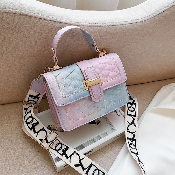 

hbp women handbag and purse candy color leather crossbody