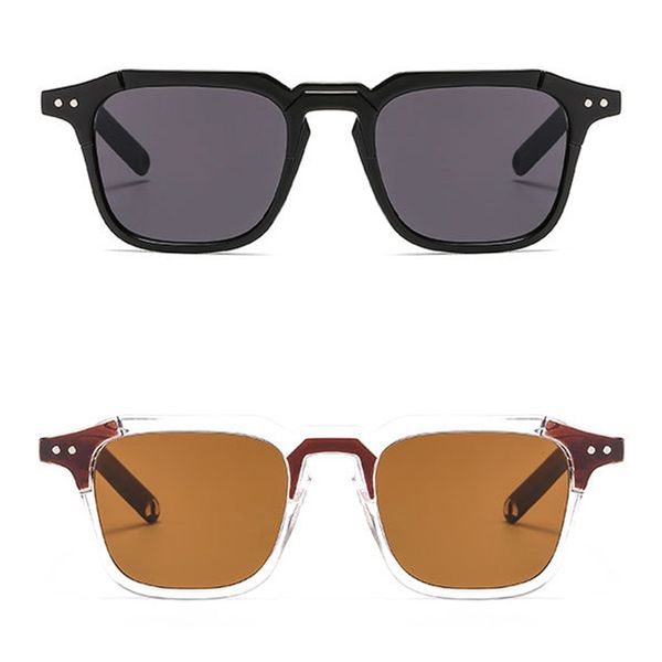 

bingking women sunglasses fahsion retro square frame style plastic material lenses 3327 uv400 protection eyewear