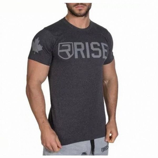 

bodybuilding mens cotton short sleeve t-shirt gyms men muscle tight elastic fitness t shirt tees 4 color, White;black