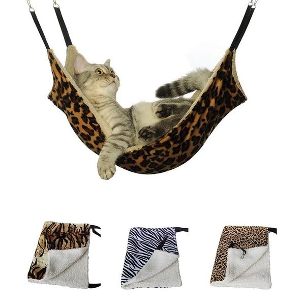 

suprepet hanging cat hammock pet supplies cat sleeping bag pet cage breathable double-sided available warm bed mat