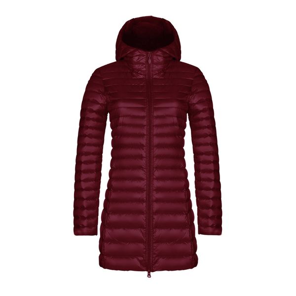 

2020 winter jackets women white duck down long jacket female padded hooded parkas ultra light portable down coats c1204, Black