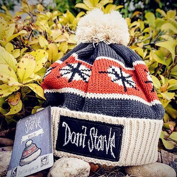 

beanie/skull caps game don't starve winter hats for women crochet knit cap skullies female ladies knitted stylish warm hat, Blue;gray