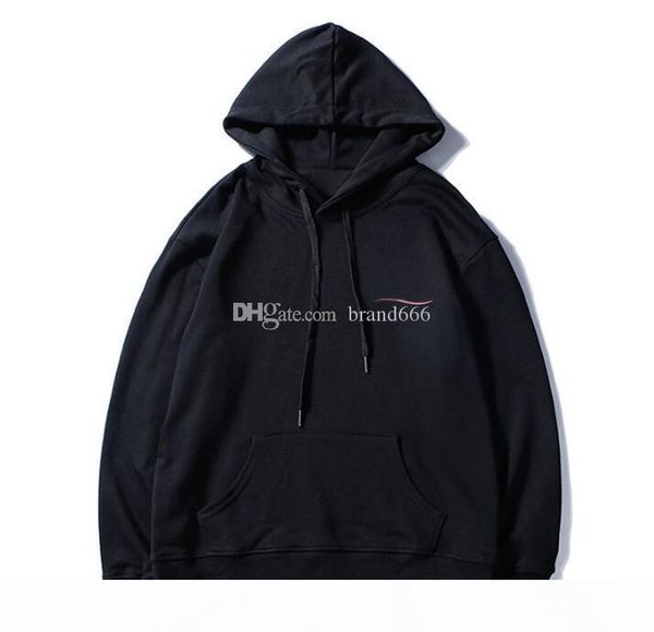 

new warm brand designer hoodies men women classic letter print sweatshirts pullover hoodies men clothes, Black