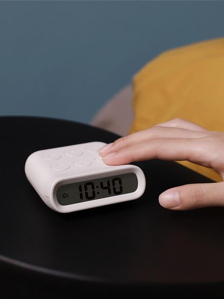 

desk & table clocks mini cute electrical analog digital clock kids portable led alarm bedside reloj despertador home decoration bf50dc
