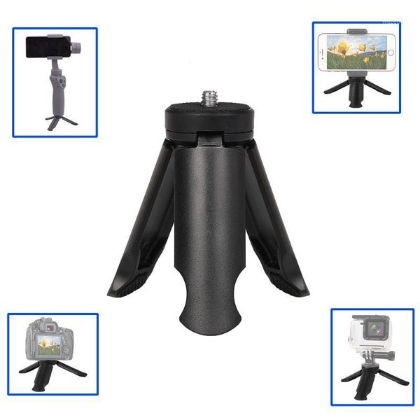 

kolivar mini tripod for phone smartphone handle grip with phone clipper holder for samsung zhiyun smooth dji osmo1