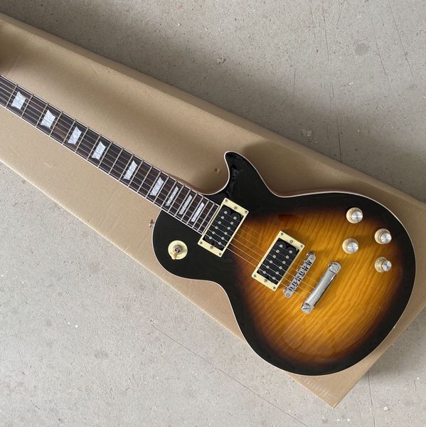 

chinese factory electric guitar mahogany body,lp2023 rosewood fingerboard.