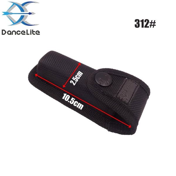 

1pc super mini nylon holster pouch for small pocket led (10.5cm*2.5cm)