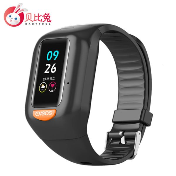 

4g overseas smart phone bracelet for the blood prsure heart rate fall waterproof chat elderly positioning watchjk
