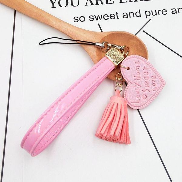 

12pcs lot personalized suede tassel pendants leather tassels for keychain bag cellphone pendant home decoration diy accessories h wmtjcw
