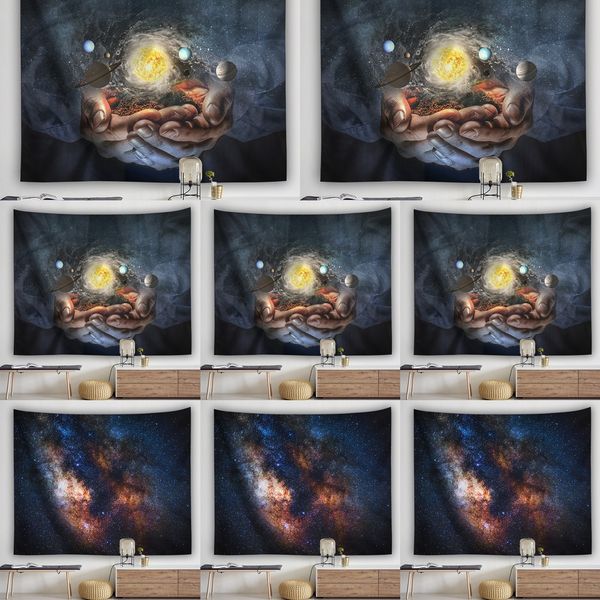 

p4lq9 dream universe star galaxy constellation bedroom tapestry home home furnishing room wall decoration background cloth tapestry