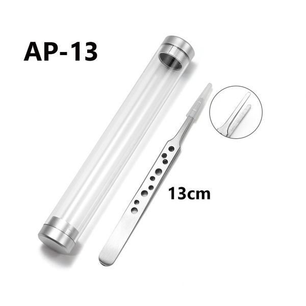 

1pcs/lot stainless steel thickened tweezers metal round nose plier side tweezers repair tools diy jewelry making jllttr