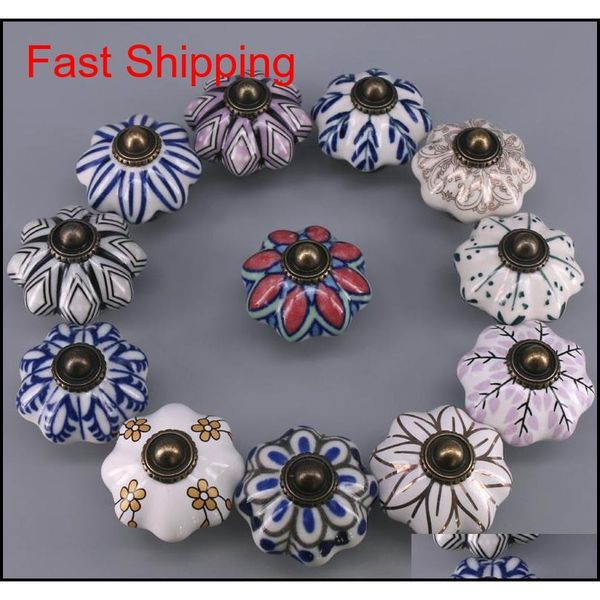 

one piece small/large pumpkin cabinet knob door handles furniture dresser drawer handl qylqrp dh_seller2010