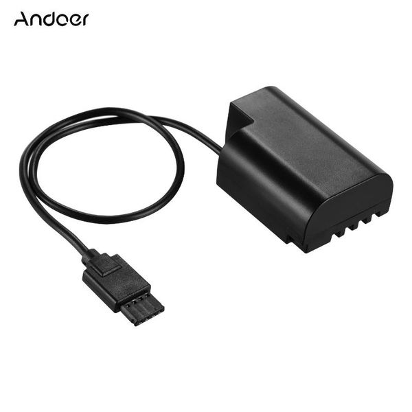 

lighting & studio accessories andoer dcc12 dummy battery power adapter cable for dji ronin s gimbal stabilizer compatible with dmc gh5 gh4 g