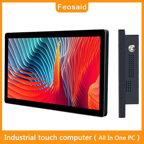 

feosaid 23.6" industrial tablet capacitive touch standard cabinet installation, touch screen computer , metal enclosure