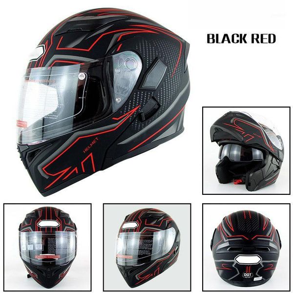 

motorcycle helmets 1pc motorbike helmet full-face cover dual visor for racing safe accessories b881