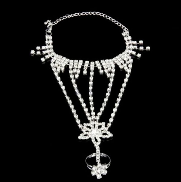 

bangles wedding jewelry accessories rhinestone, Golden;silver