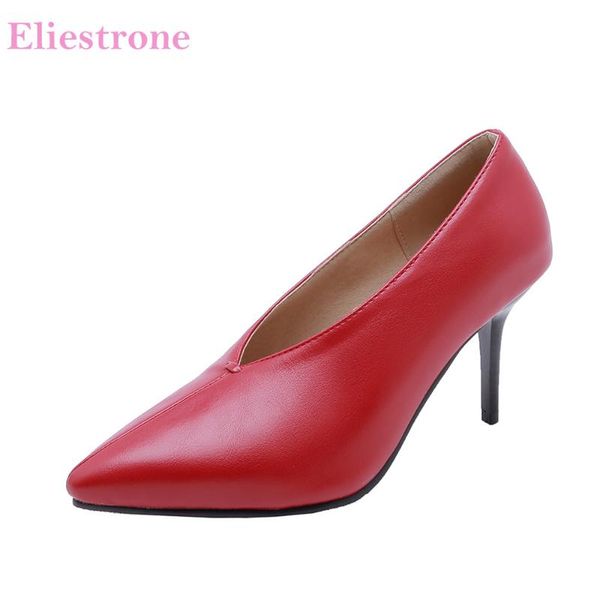 

autumn brand new red black women nude pumps high heels lady dress shoes bka4 plus big small size 30 11 43 46 48