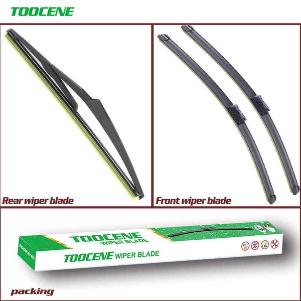 

front and rear wiper blades for fiat bravo 2007-2015 windshield windscreen wiper window 24+18+11"