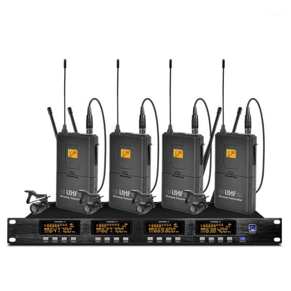 Sistema microfonico wireless UHF professionale per microfono per cuffie wireless nelle prestazioni sul palcoscenico all'aperto della scuola della chiesa1