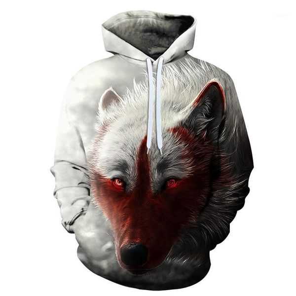 

spring and autumn 3d wolf hoodies basketball suit 2019 new fashion men women harajuku casual wear 3d wolf print sports hoodie1, Black