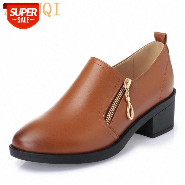 

shoes women 2020 autumn new genuine leather women shoes plus size 35 43 ladies shoes fashion business dress #va3u