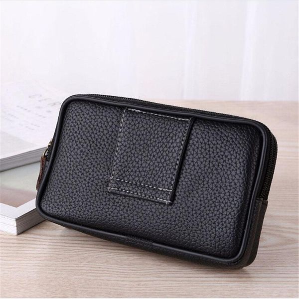 

men waist pack for men testificate bag mobile phone coin purse male strap casual waist bag belt pouch billetera hombre pu