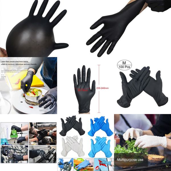 

work/rubber/garden 3 latex good 100pcs dishwashing/kitchen/ colors disposable universal nitril vj6o