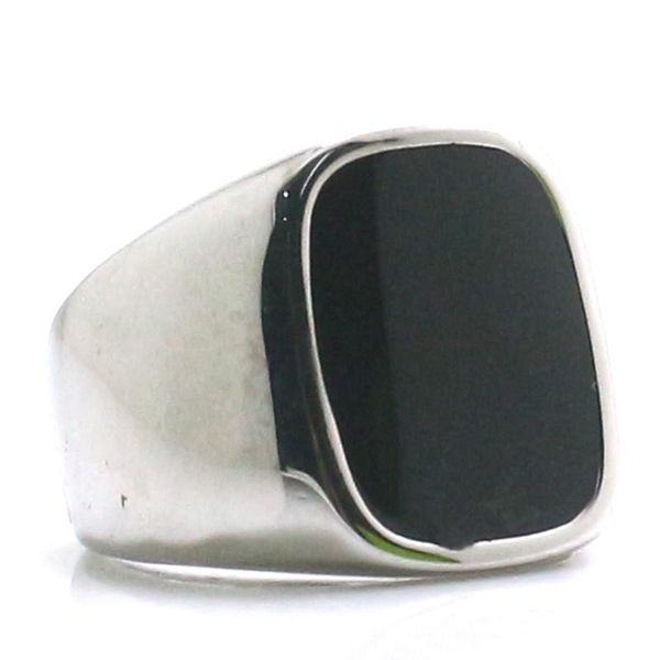 

316l stainless steel cool simple fashion ring, Golden;silver