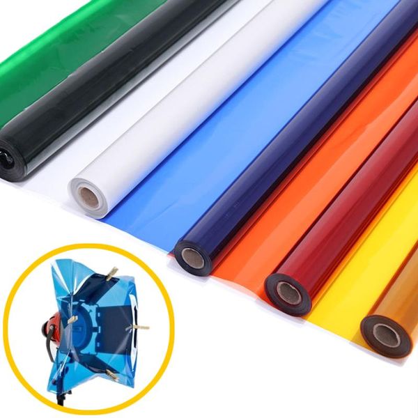 

professional 40*50cm 15.7*19.6" paper gels color filter for stage lighting redhead light