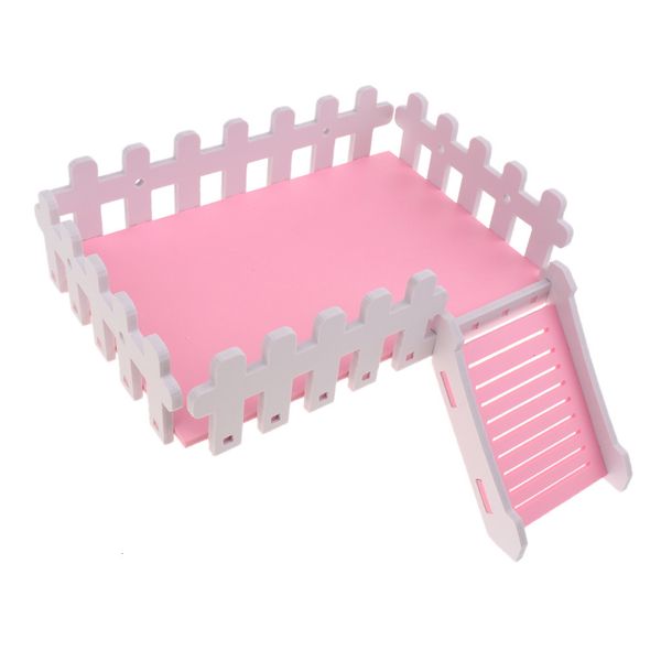 

house platform hamster bed harmless squirrel pet small animals habitat toy