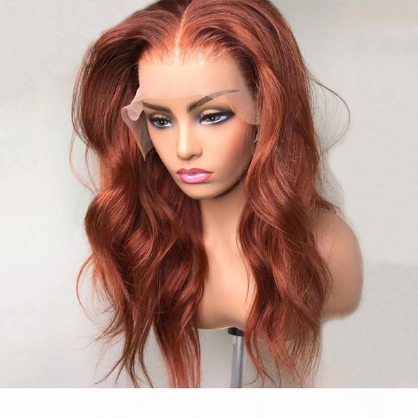 

colored wig human hair wig colored lace frontal wig body wave type t human hair wigs for black women remy, Black;brown