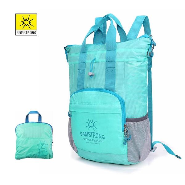 

outdoor bags 25l sports ultralight skin folding foldable trekking hiking backpack rucksack spring summer camping travel bag