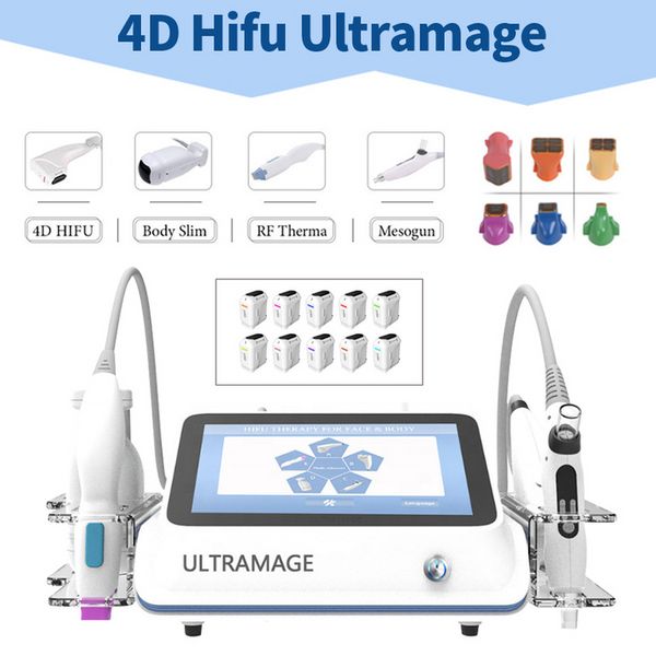 Máquina de emagrecimento Microneedle fracionário RF Micro mesoterapia Equipamento de agulha para rejuvenescimento da pele Equipamento