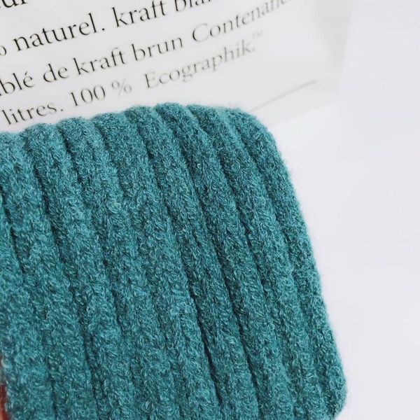 

winter warm headband for women woolen knitting headbands wool knitted elastic headband headwear girls hair band hair acc qylehy