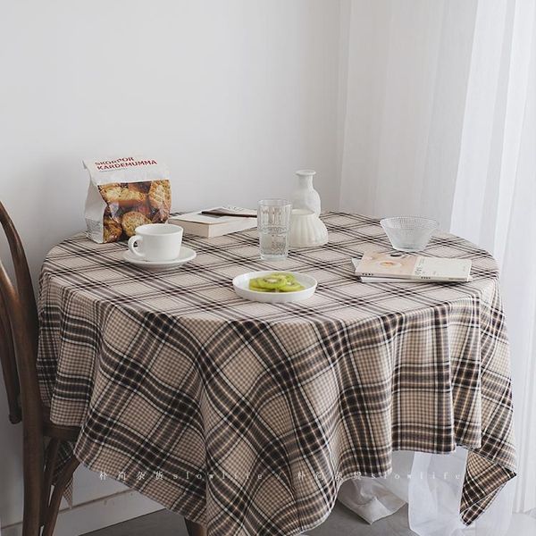 

table cloth checkered cotton tablecloth kitchen rectangular korean outdoor picnic lawn mat