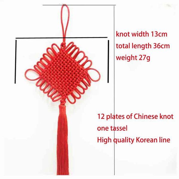 

6 plate 24 plate pure handicraft knitting chinese knot tassels fringe tassel trim decorative pendant tassel for home decoration h qyllgi