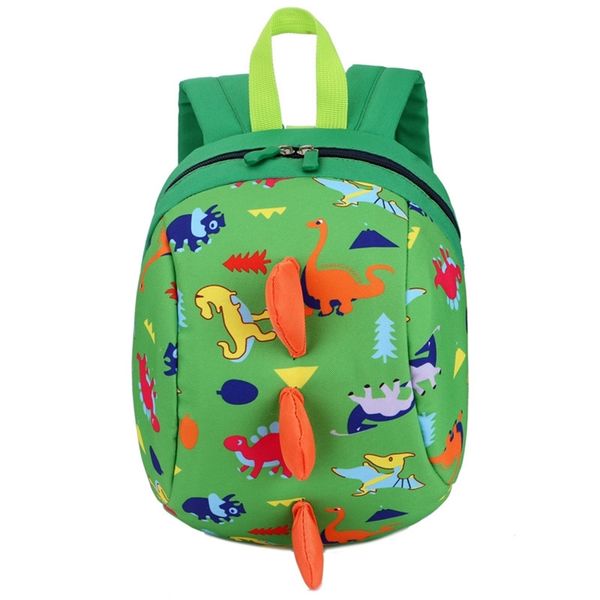 

cute school backpack anti-lost kids bag cartoon animal dinosaur children backpacks for kindergarten baby boys girls school bags lj201225