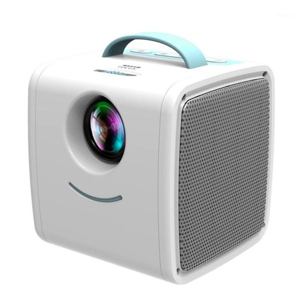 

eu plus mini q2 home children projector portable led support hd 1080p small projector 20-80 inch projection size1