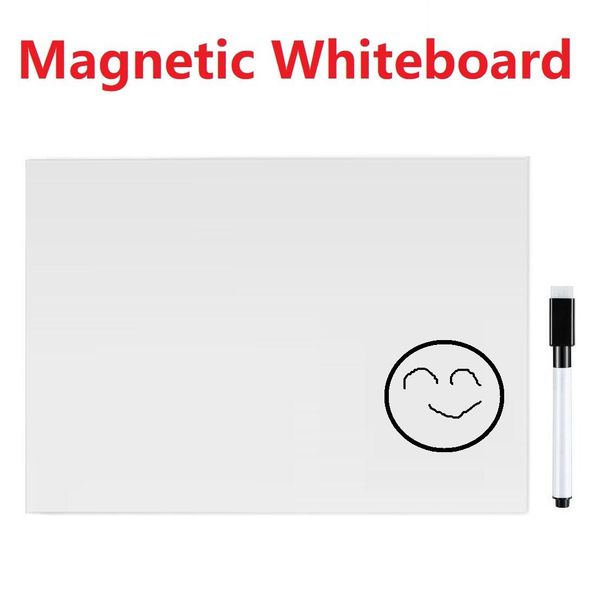 

magnetic dry erase whiteboard sheet for fridge magnet markers eraser magnets refrigerator white board planner organizer note pad bbyhhv
