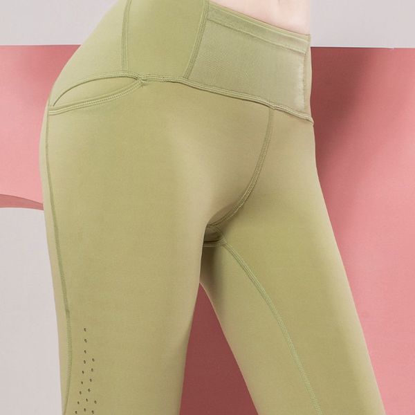 

seamless leggings sport women fitness with pockets high waist laser hollow peach hip push up gym yoga tights pink legging pants, White;red