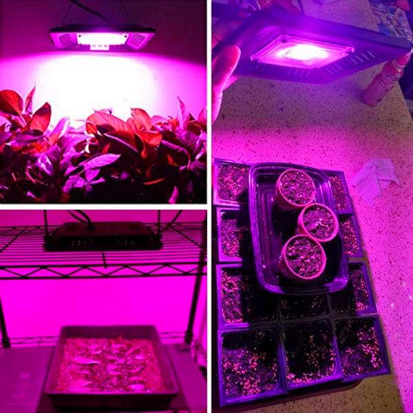 Melhores 150W à prova d'água Led Grow Lights alta qualidade Full Light Spectrum LED Plant Growth Lamp preto CE FCC RoHS