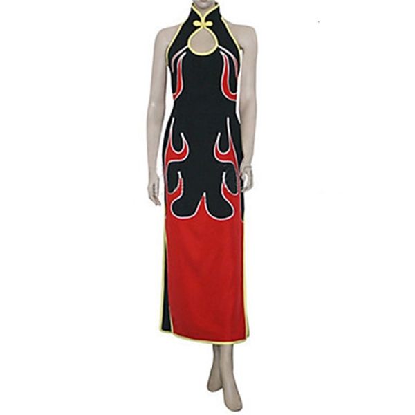 

battle vixens unchou kanu cheogsam cosplay costume, Black