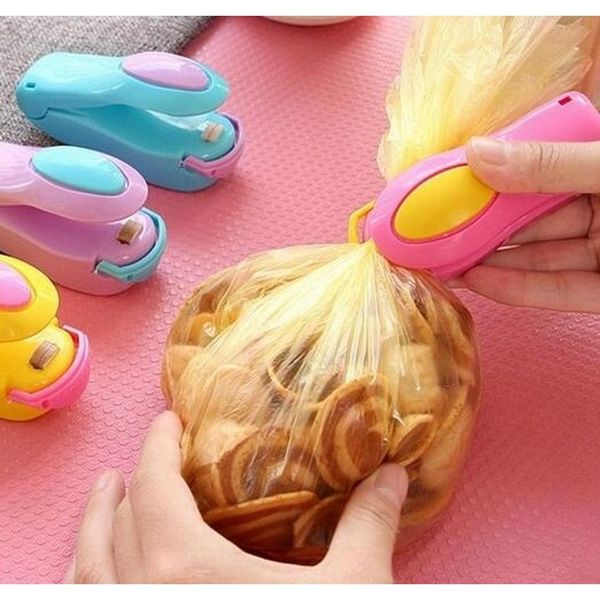 

portable mini heat sealing machine household impulse sealer seal packing plastic bag plastic food saver sto wmtvhi item_home